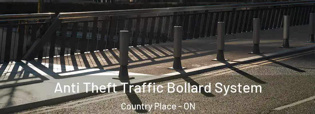  Anti Theft Traffic Bollard System Country Place - ON