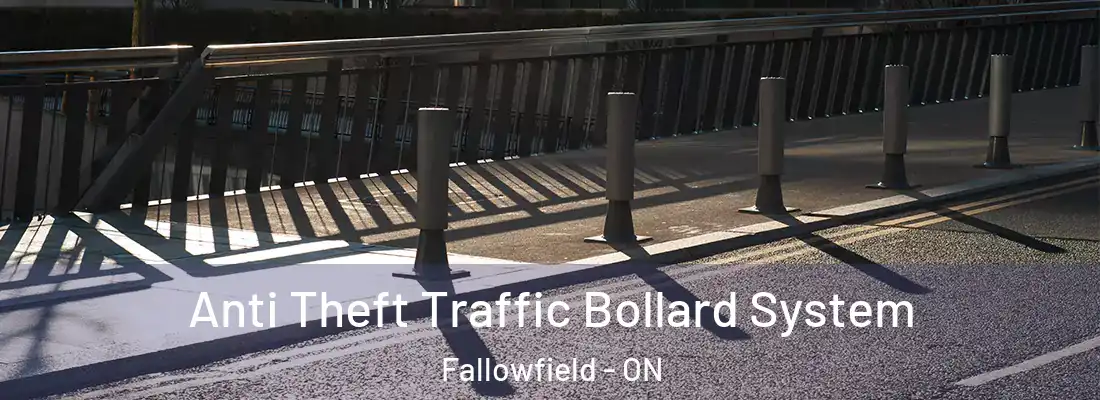  Anti Theft Traffic Bollard System Fallowfield - ON