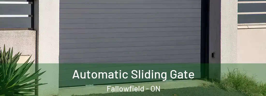  Automatic Sliding Gate Fallowfield - ON