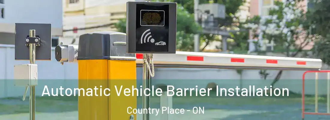  Automatic Vehicle Barrier Installation Country Place - ON