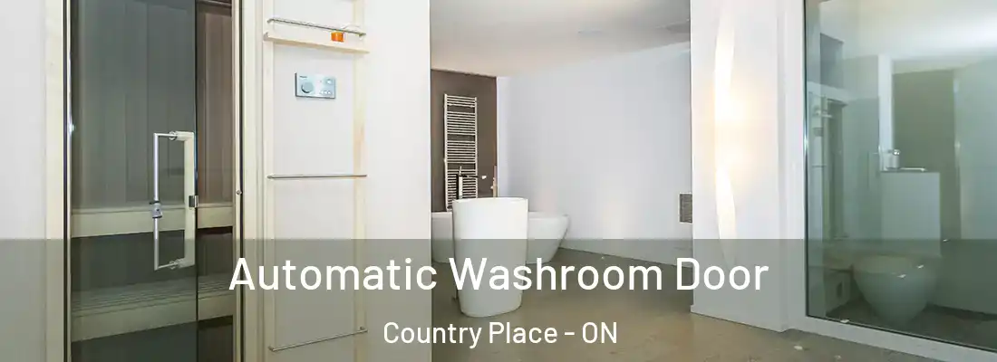  Automatic Washroom Door Country Place - ON