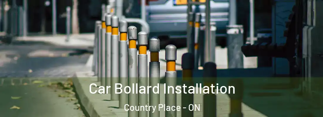  Car Bollard Installation Country Place - ON
