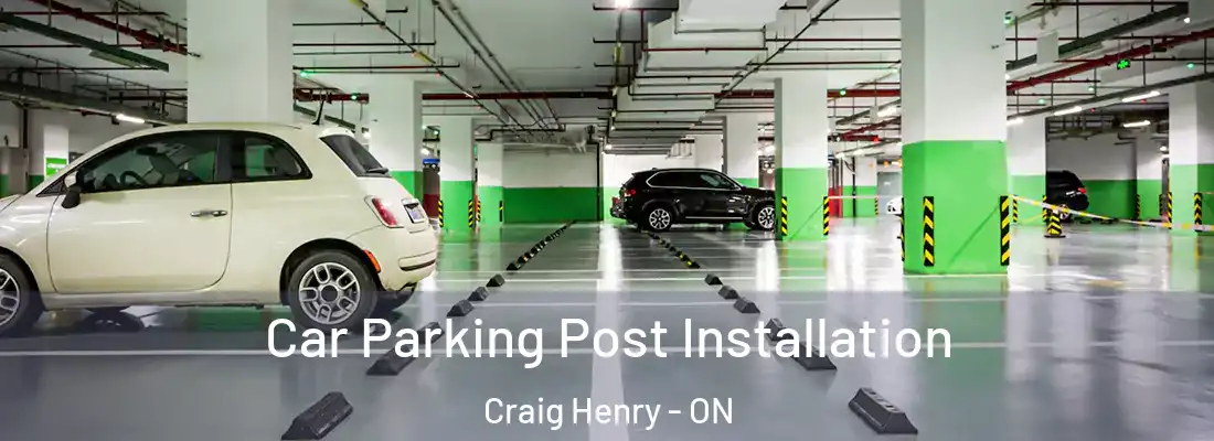  Car Parking Post Installation Craig Henry - ON