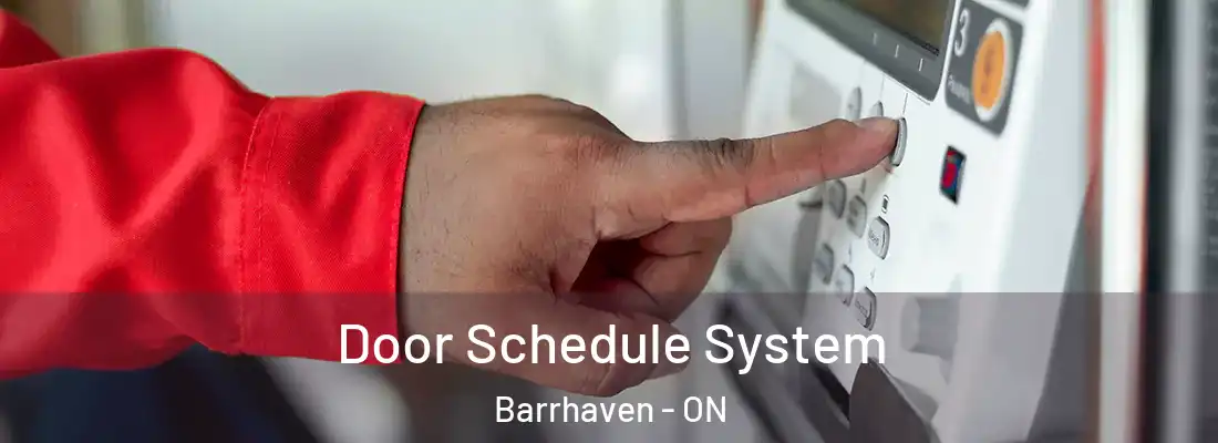  Door Schedule System Barrhaven - ON