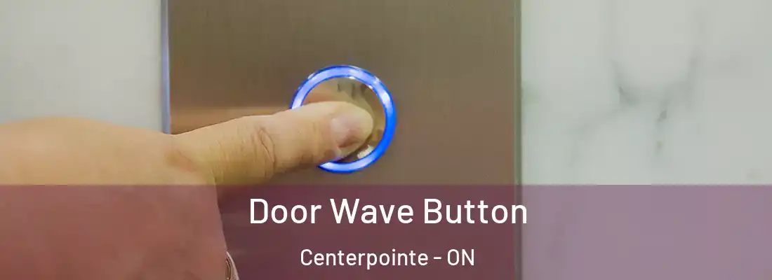  Door Wave Button Centerpointe - ON