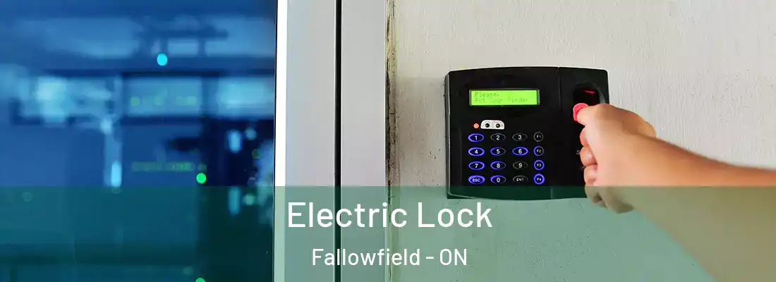  Electric Lock Fallowfield - ON