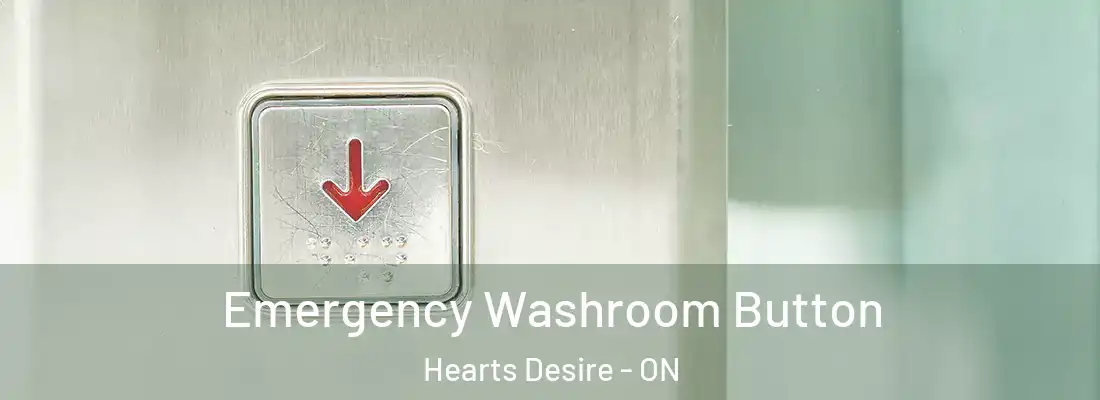  Emergency Washroom Button Hearts Desire - ON
