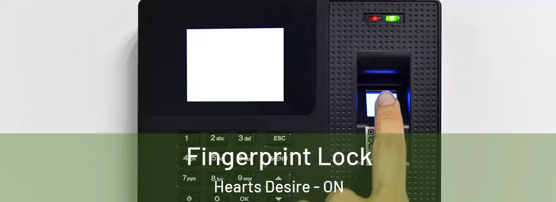  Fingerprint Lock Hearts Desire - ON