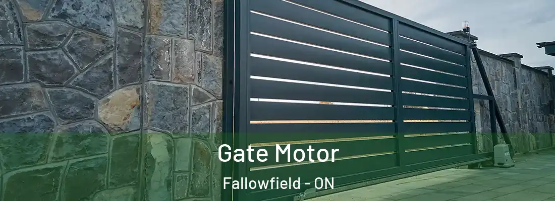  Gate Motor Fallowfield - ON