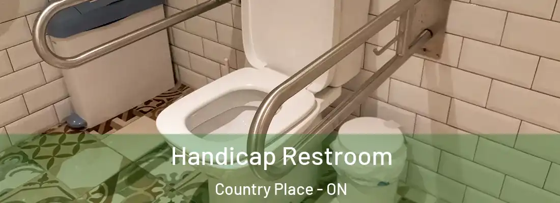  Handicap Restroom Country Place - ON