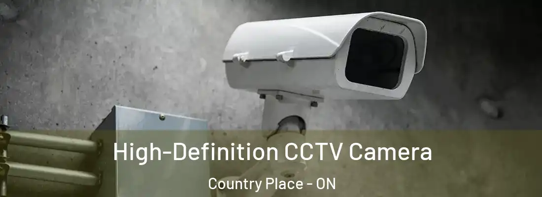  High-Definition CCTV Camera Country Place - ON