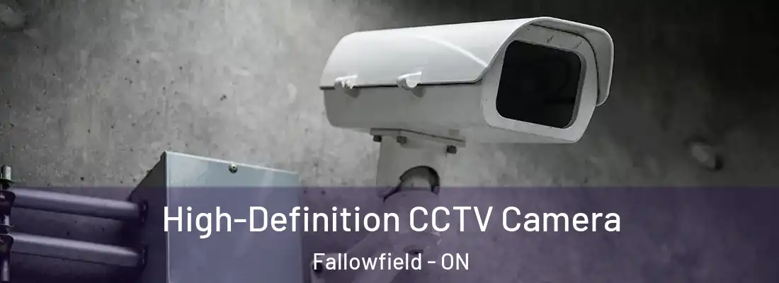  High-Definition CCTV Camera Fallowfield - ON