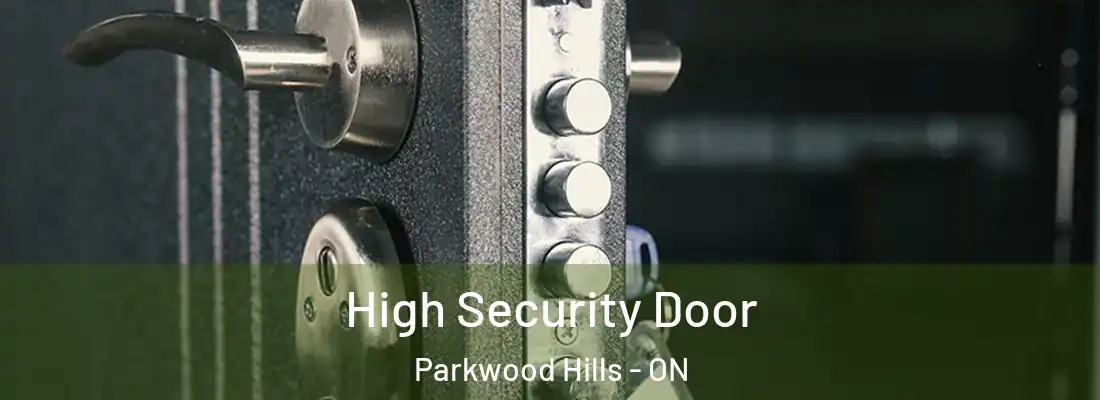  High Security Door Parkwood Hills - ON