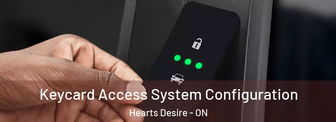  Keycard Access System Configuration Hearts Desire - ON