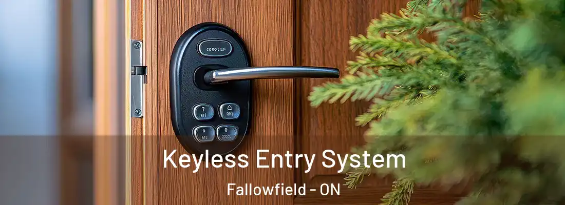  Keyless Entry System Fallowfield - ON