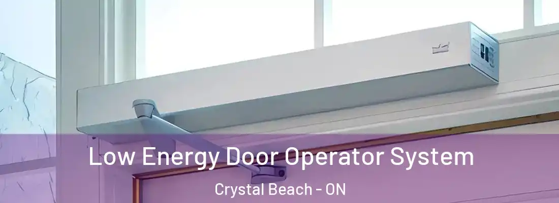  Low Energy Door Operator System Crystal Beach - ON