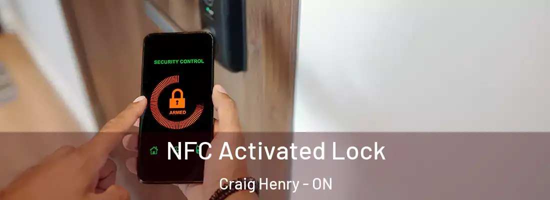  NFC Activated Lock Craig Henry - ON