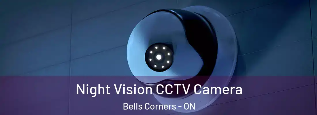 Night Vision CCTV Camera Bells Corners - ON