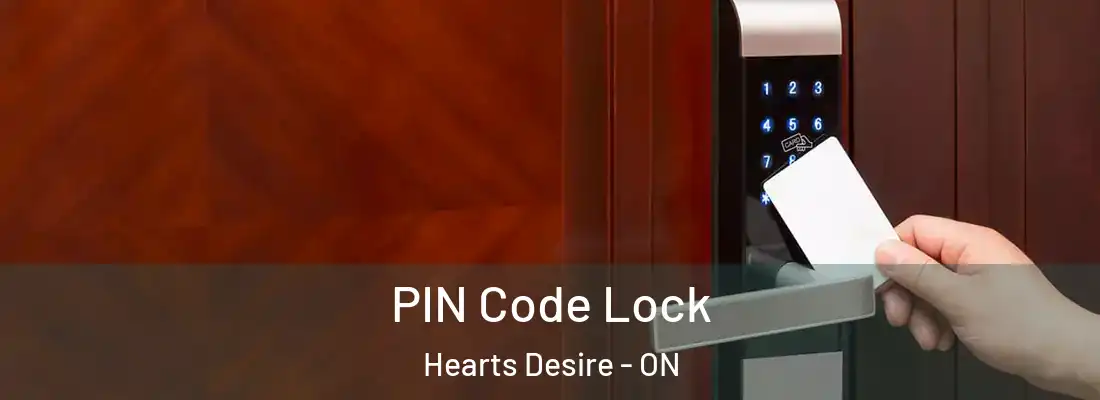  PIN Code Lock Hearts Desire - ON