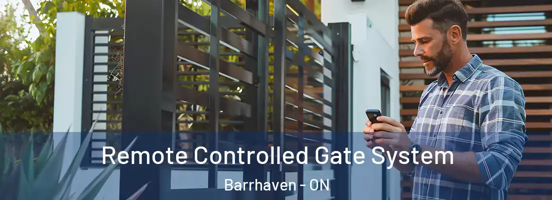  Remote Controlled Gate System Barrhaven - ON