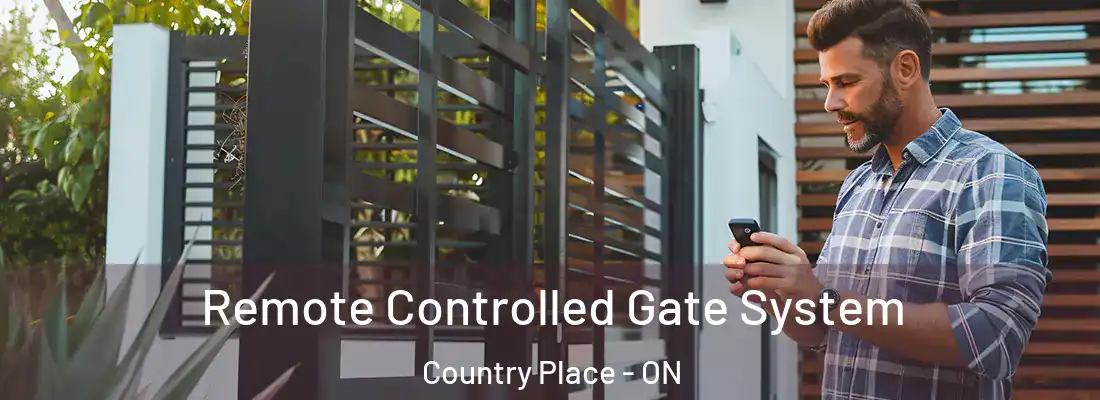  Remote Controlled Gate System Country Place - ON