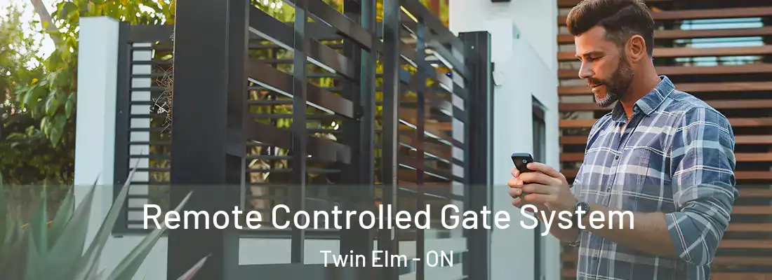  Remote Controlled Gate System Twin Elm - ON