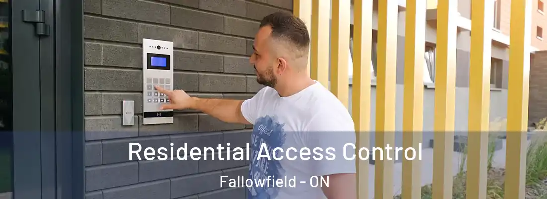  Residential Access Control Fallowfield - ON
