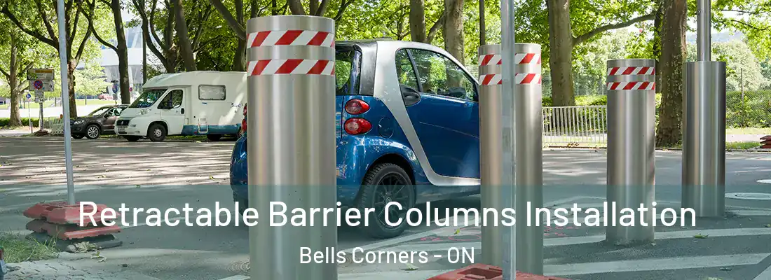  Retractable Barrier Columns Installation Bells Corners - ON