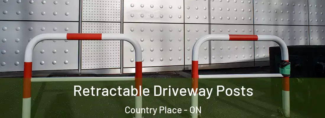  Retractable Driveway Posts Country Place - ON