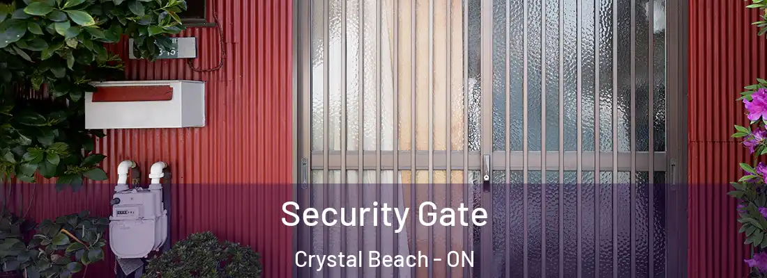  Security Gate Crystal Beach - ON
