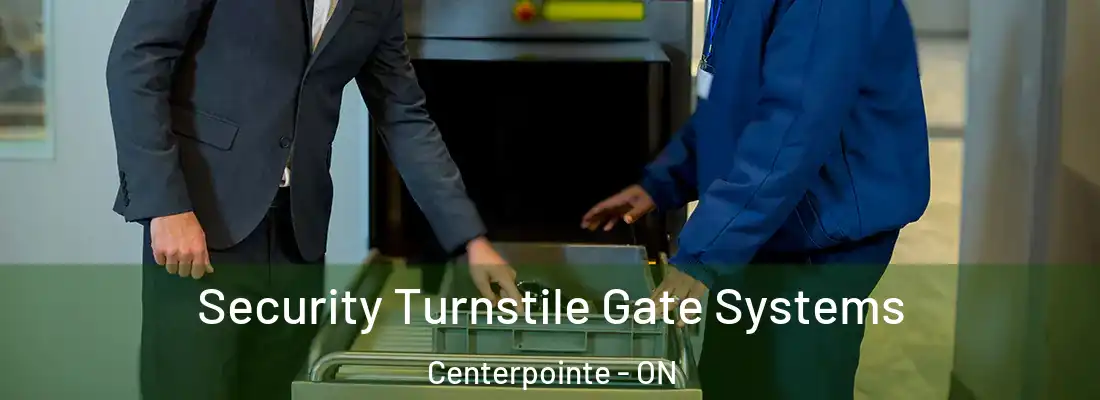  Security Turnstile Gate Systems Centerpointe - ON