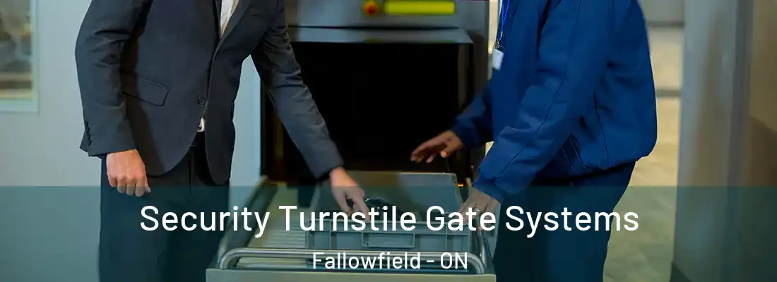  Security Turnstile Gate Systems Fallowfield - ON