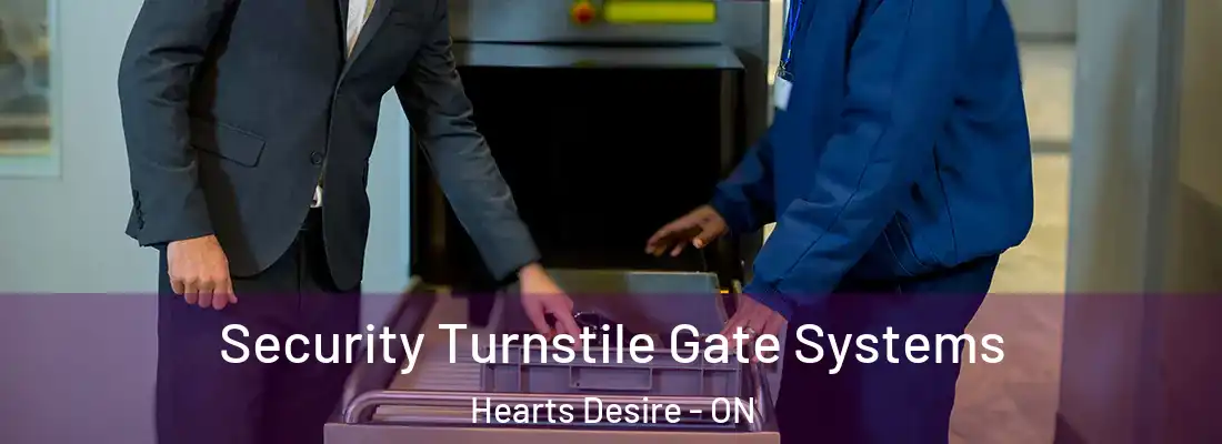  Security Turnstile Gate Systems Hearts Desire - ON
