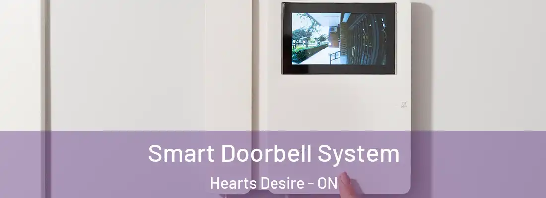  Smart Doorbell System Hearts Desire - ON