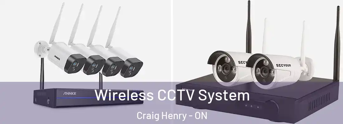  Wireless CCTV System Craig Henry - ON